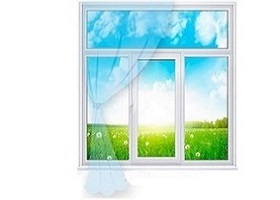 мытье трехстворчатого окна с фрамугой